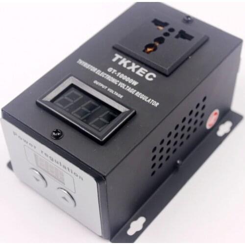 AC 220V 10000W SCR Electronic Tools Voltage Regulator Motor Speed Controller Dimming Dimmer Thermostat