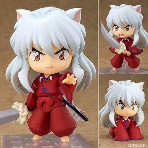 Inuyasha PVC Action Figure Collectible #1300 Model Toy 100mm Anime Cosplay Figurine Cute Doll Toys Figurines