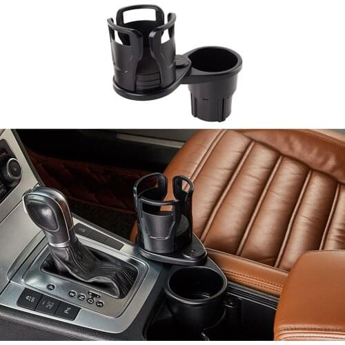 Multifunctional Car Vehicle Supplies Parts Adjustable Car Dual Cup Holder Sunglasses Phone Stand Drinking Bottle Holder