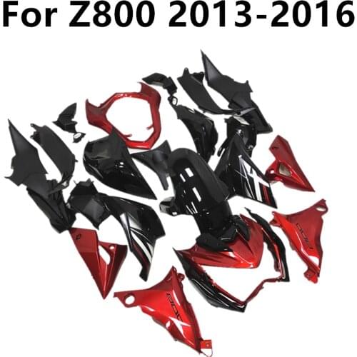 Motorcycle Cowling Injection ABS Full Bodywork Fairing Kits Red for Kawasaki Z800 Year 2013-2016 13 14 15 16 Customize