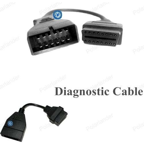 2016 New 12pin To 16pin Car Diagnostic Cable Diagnostic Interface For G-M OBD2 Diagnostic Adapter Connector