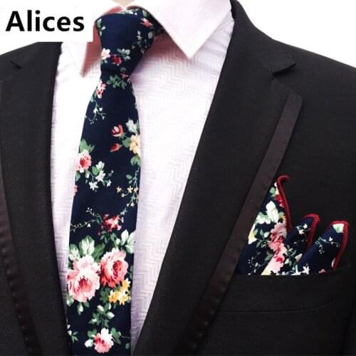 New Floral Men Ties Set Extra Long Size 148cm*6cm Necktie Blue Paisley Cotton Jacquard Woven Neck Tie Suit Wedding Party