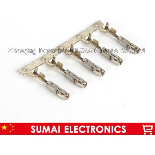 500 pcs AMP/TE 1241380-1 female Crimp terminal for Car,J519 1.5 series Auto terminal for VW BMW Audi Honda ect