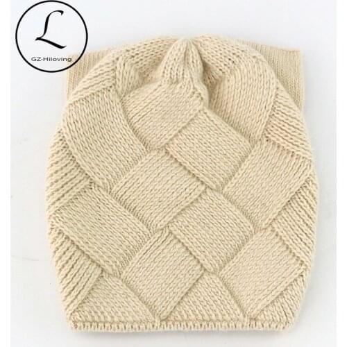 GZHILOVINGL 70% Wool 30% Rabbit Fur Cute Baby Kids Hat Winter Knitted Crochet Skullies Kids Girls Boys Baby Hats With Cat Ears