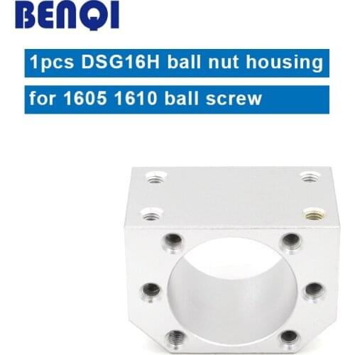 Low price DSG16H inner hole 28mm sfu1605 ball screw nut housing bracket holder for 16mm ball screw SFU1605 SFU1604 SFU1610