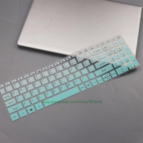 15.6 inch Silicone Laptop Keyboard Cover Skin Protector For Acer SPIN 5 SP515-51 SP515-51N SP515-51GN 15.6" 2020