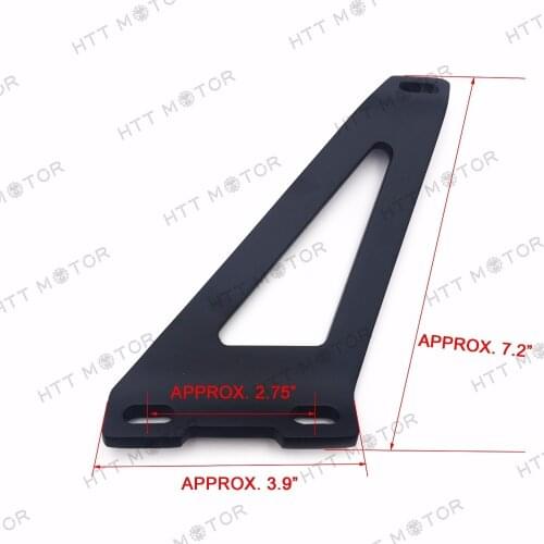 Aftermarket Free Shipping Motorcycle Parts Exhaust Hanger Brackets For Suzuki GSXR 600 750 1000 Yamaha YZF R1 BLACK