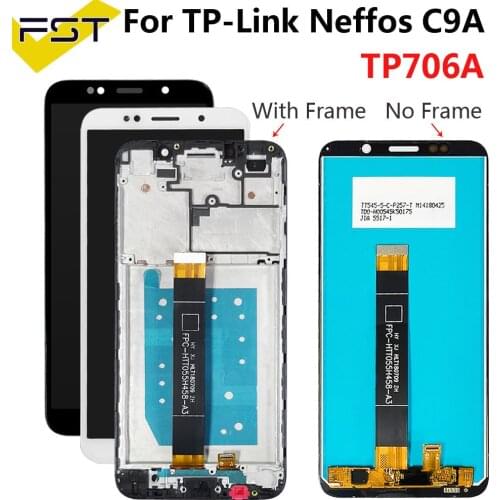 5.45'' For TP-LINK Neffos C9A TP706A LCD Display Touch Screen Digitizer Assembly For TP-LINK C9A Display
