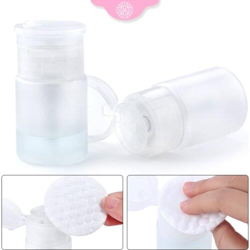 1 Pcs Reusable Press Bottle Transparent Grafting Eyelashes Cleansing Water Glue Removal Environmentally Beauty Makeup Tools
