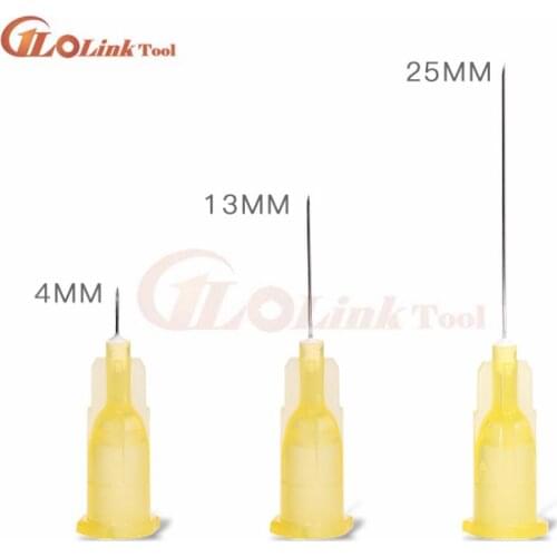 5pcs 30G Laboratory Dispensing Needle Test Bayonet Needle Plastic Base Needle Super Fine Needle Sterile 4mm 13mm 25mm Long