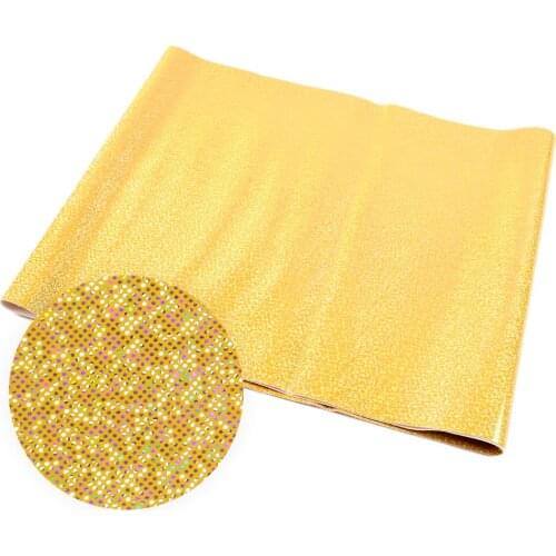 David accessories 20*33cm Smooth Laser Faux Synthetic Leather Patchwork For Hair Bow Bag Wallet Phone Cover DIY,1Yc6413