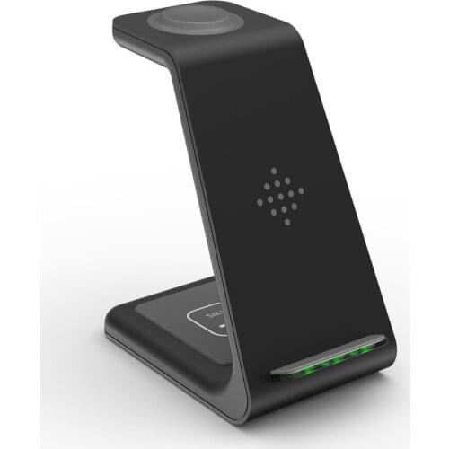 3 in 1 10W Wireless Charger Portable Fast Charging For Iphone 11/XS/X/Airpods pro/Iwatch 5/4 Fast Charge For Samsung S10