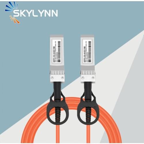 Cisco Compatible QSFP-H40G-AOC, QSFP+ to QSFP+ Active Optical Cable 1 2 3 5 10 Meter Length PVC Jacket