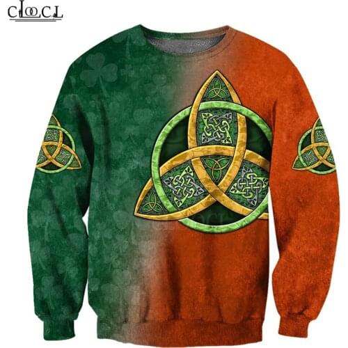 CLOOCL Newest Irish St.Patrick Day 3D Print Men Women Popular Sweatshirt Fashion Autumn Casual Tracksuit Drop Shipping