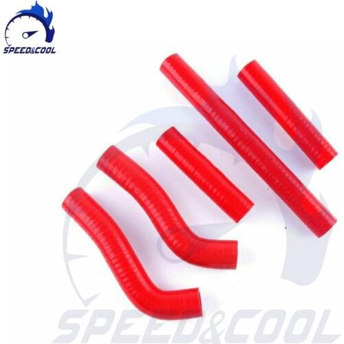 Motorcycle Silicone Radiator Coolant Tube Pipe Hose Kit For KTM 250 SXF SX-F 2005-2006 05 06