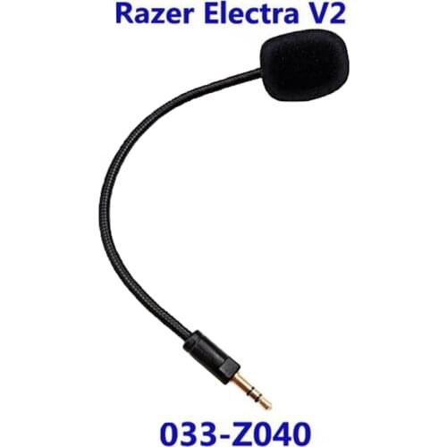 Mini 3.5mm Jack Flexible Mini Microphone Speaker Mic For Razer Electra V2