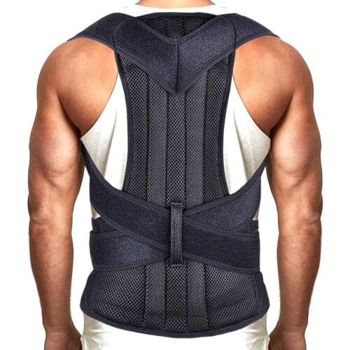 Shoulder Back Posture Corrector Magnetic Therapy Corset Spine Support Belt Lumbar Back Posture Correction Bandage For Men Women