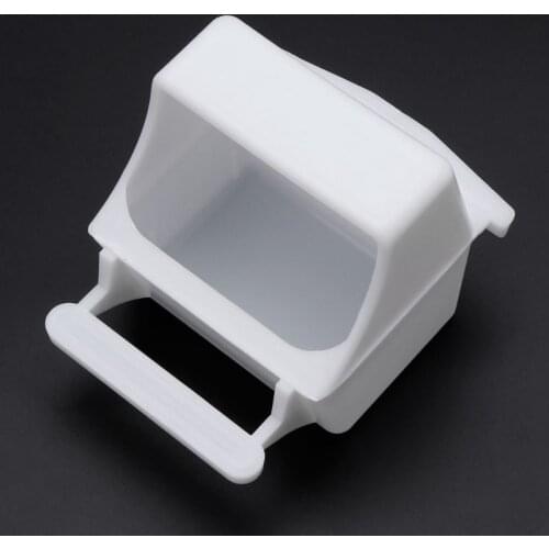 2021 New Bird Feeder Anti Feeding Bowl Box Proof Cage Parrot Pigeon Equipment Plastic Drink Water