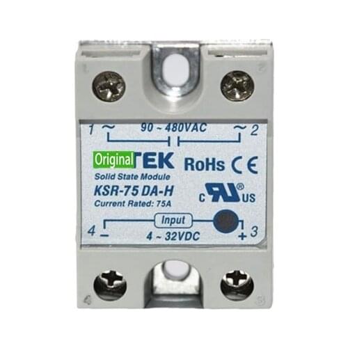 Original Economical High Voltage Solid State Relay KSR-75DA-H Spot Photo, 1-Year Warranty