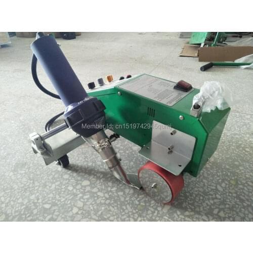 Seaming PE, PVC and painting banners/2019 New Hot air joint Banner welder for melting PVC/ PE/ Plastic material Newest free ship