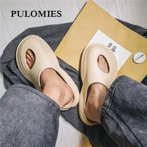 Summer Men Slippers Designer Hot Sale Casual Shoes Flip Flops Beach Sandals Outdoor Home Bathroom EVA Couple Slipper For Women
