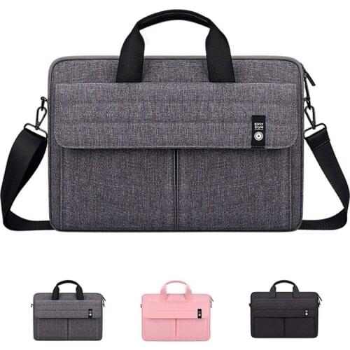 Laptop Bag for 13.3 15.4 15.6 Inch Waterproof Case Sleeve Pouch For Macbook Air Pro Computer Shoulder Handbag Briefcase