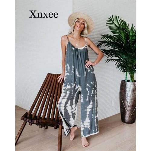 Xnxee Women's Jumpsuits With Print