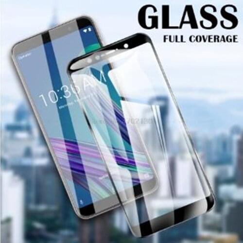 2.5D Full Cover Screen Protector Tempered Glass For Asus ZenFone Max Pro Plus M1 ZB555KL ZB602KL ZB570TL Glass Protective Film
