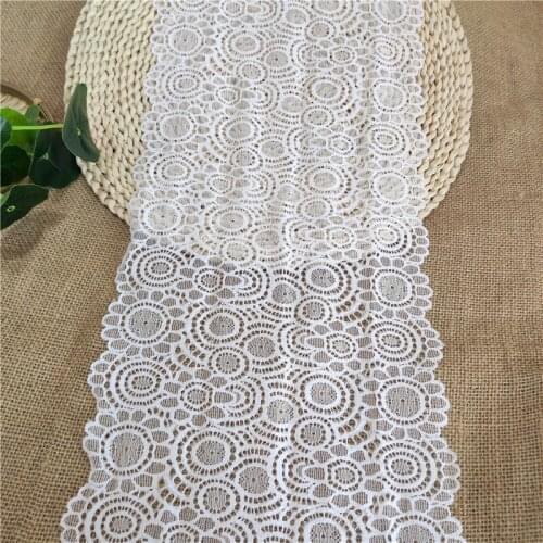 21 cm beautiful wavy lace lace craft sewing accessories clothing elastic ribbon trim DIY clothing sewing supplies and fabri