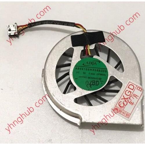 ADDA AB04105HX06B300 DC 5V 0.40A 3-Wire Server Cooling Fan
