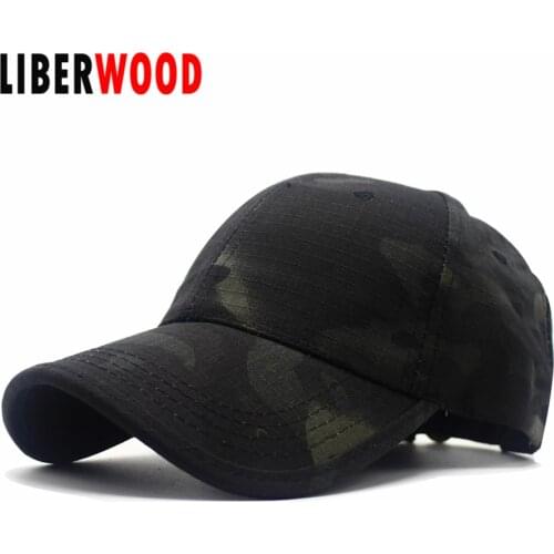 LIBERWOOD Operator Cap Multicam Special Force Relaxed Baseball Hat Camo Men and Women Tactical Hat Cap Adjustable unisex