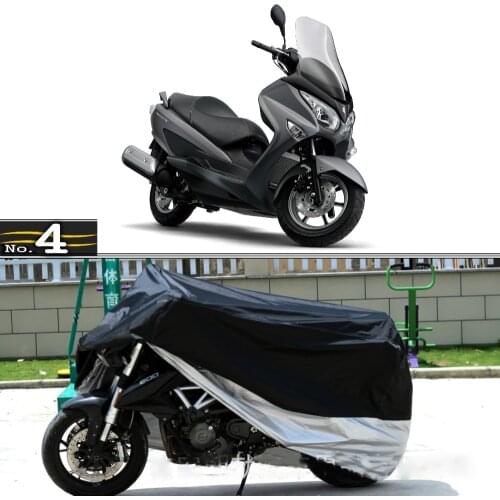 MotorCycle Cover For Suzuki UH125 Burgman 125 WaterProof UV Sun Dust / Rain Protector Cover Made of Polyester Taffeta