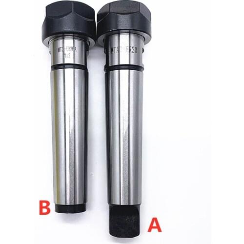 MTA2 MTB2 MTA3 MTB3 MTA4 MTB4 ER20 tool holder morse MT2 3 4 tool holder rear pull flat tail center tool holder er collet chuck