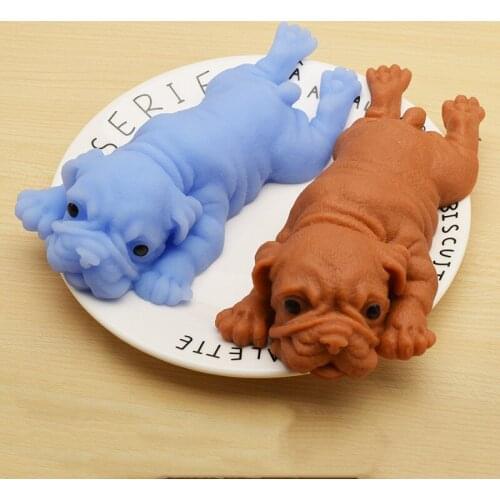 Vent Puppy Dog Pig Pinches Music Vent Sharpei Dog Vent Dumpling Small Animal Childrens Decompression Toy