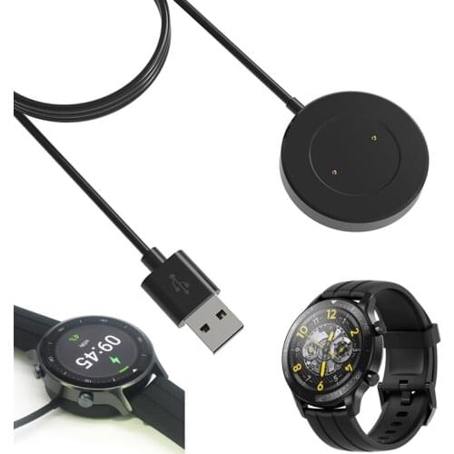 Smartwatch Dock Charger Adapter USB Charging Cable Power Charge Cord Stand for Realme Watch S RMA207 Smart Accessories