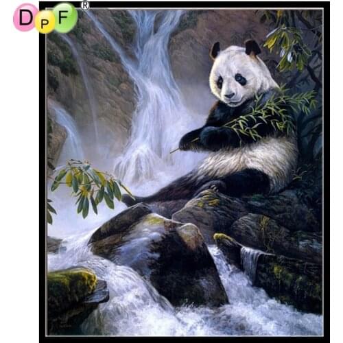 DPF 5d Full diamond embroidery Animal Panda Rubiks cube 3d diamond painting cross stitch diy diamond painting mosaic painting