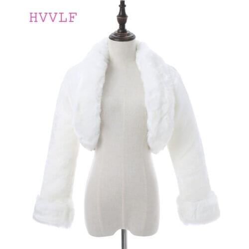 Свадебные меховые накидки HVVLF China At AliExpress