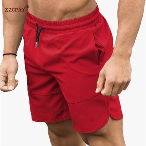 Summer Running Shorts Men Sports Jogging Fitness Shorts Quick Dry Mens Shorts Sport Gyms Casual Running Workout Short Pants