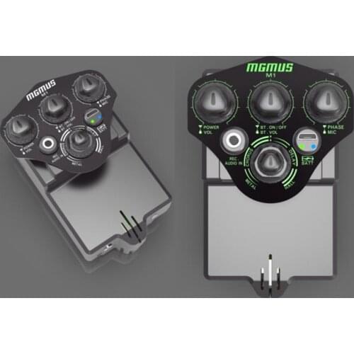 Korean made MGMUS M1 acoustic pickup EQ Strengthen the vibration preamp free shipping Bluetooth resonance pickup EQ