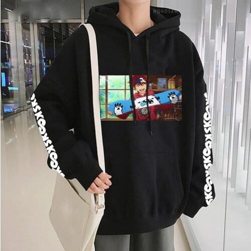 Japan Anime SK8 The Infinity Reki Hoodies Women Harajuku Latest Cartoon Skate Boys Funny Graphic Oversize Hoodie Sweatshirts