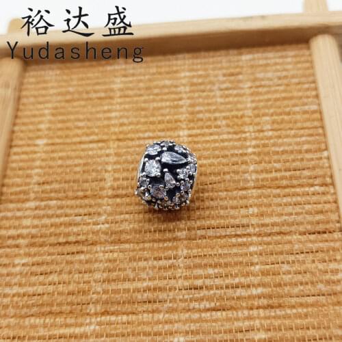 2021 Mothers Day Jewelry 925 Sterling Silver Timeless Sparkling Round Openwork Charm Beads