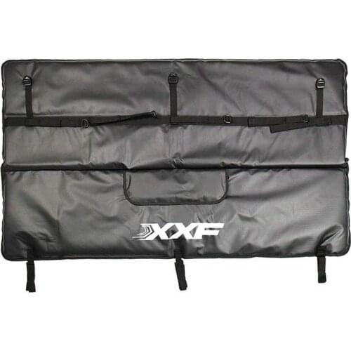 133x82cm Truck Tailgate Pad Bicycles Rear Fixed Protective Tail Cushion Mountain Bike Pick-up With 2 Bike Frame Fixing Straps