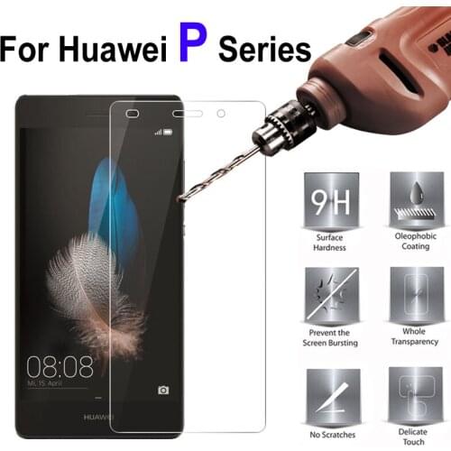 Protective glass for huawei p 8 lite p8 p9 p10 2017 8 9 10 8lite 9lite 10lite huawey the tempered glas on screen protector flim