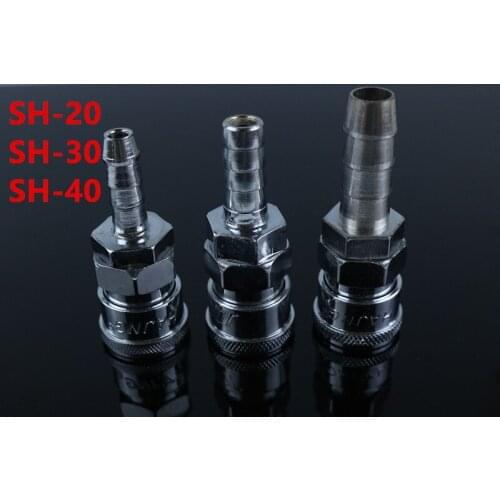 1PCS SH-20 SH-30 SH-40 BSP Air Line Hose Compressor Fitting Connector Quick Release Coupler Air Tools