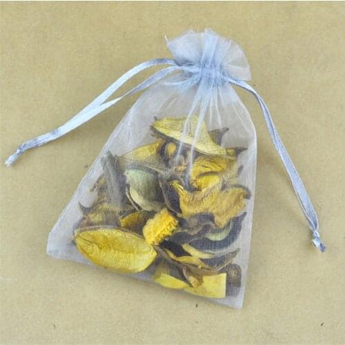 17x23cm grey color Drawable Organza Jewelry Bags Embalagem Para Presente Christmas Wedding Gift Bags 100pcs/lot Wholesale