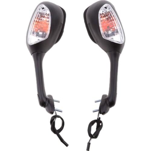 2 Pcs Motorcycle Rearview Mirror LED Turn Signal Light For Suzuki GSXR600/750 06-16 GSXR1000 05-16 ABS Motorcycle Accessories