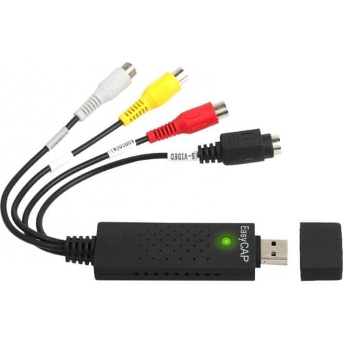 Bluelans USB 2.0 Audio Video Grabber Scheda Capture VHS Card to DVD Adapter Converter