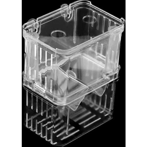 Acrylic Fish Tank Aquarium Breeding Isolation Box Breeder Box Double Guppies Hatching Incubator Pet Accessories Supplies