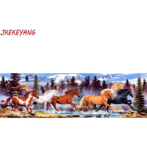 Large size 5d DIY Diamond Painting "Horse group" Full Square Drill Cross Stitch Diamond Embroidery home Decor Y3392