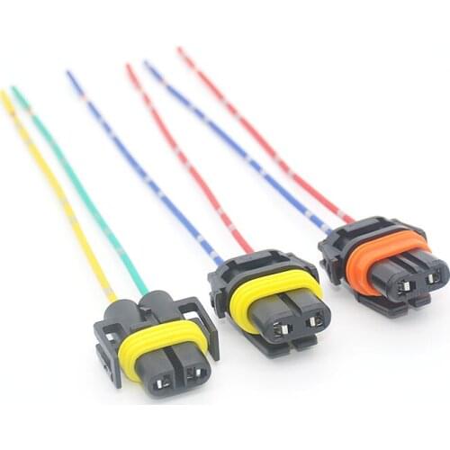 Automobile headlamp plug anti fog lamp harness interface 881 H11 H8 9005 HB3 9006 hb4 9012 H10 lamp holder
